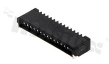 Złącze Non-ZIF do PCB; w rastrze 1.00mm; 14-stykowe; montaż: SMD; poziome
