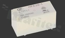 Electromagnetic relay; contact rating current 16A; coil voltage 3VDC; changeover contact (1C); 16A/250VAC