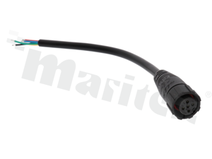 M16-5pin,female pin, cable connector, 5*20AWG UL2464 cable, cable length:160mm