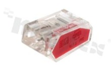 Installation quick splice; 2-way; spring clamp; wire cross section 0.5-2.5mm2;
