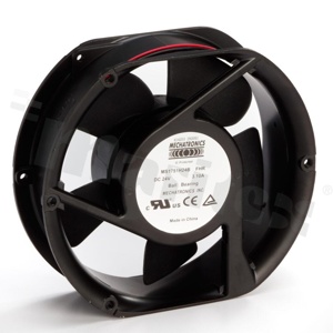 Wentylator; DC; 24VDC; 171x153x51x50mm; 11.70m3/min; 71.00dB; 2 przewody; IP68
