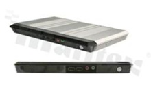 Bezwentylatorowy przemysłowy komputer wbudowany; procesor Intel Atom D525 1.8GHz; RAM 1 GB; 1x VGA; 2x Gigabit LAN; 1xCF; 1x SATA; 1xCOM; 4x USB; temperatura pracy 0+50C; zasilanie 12V; gwarancja 6 miesięcy