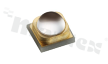 LED mid-power; SMD; 3535 PLCC2; UV-C; 270-280nm; 10mW/60mA; 5.0-6.5V; water clear; 45 degrees; 3.5x3.5x2.9mm