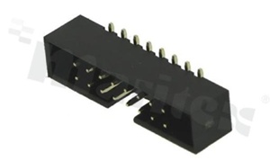 Złącze do PCB; w rastrze 2.00mm; 16-stykowe; montaż: SMD; męskie; proste