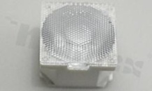 Soczewka FCA10305_CRS-M, FWHM: ok. 30 stopni, medium beam, wymiary: 22x22mm, wysokość 13,8mm, dla diod LED HighPower XR-E Cree, Ledil