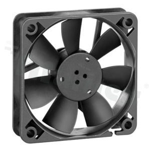 Fan; DC; 12VDC; 60x60x15mm; 0.32m3/min; 16.0dB.