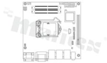 Przemysłowa płyta główna Mini-ITX; LGA1151; RAM: do 32GB; 3xSATA; 2xCOM; 10xUSB; 3xLAN; DP; HDMI; DVI-I; DIO; Audio; PCIe x16; temp. pracy: 0+60C; zasilanie: 12-24V DC
