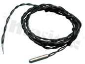 Precyzyjny czujnik temperatury NTC w obudowie stalowej (316L); średnica: 2.16 mm; R25=10K Ohm; B25/85=3969K; tolerancja 35-39st.C: +-0.05st.C; przewód: 60cm