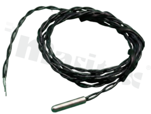 Precyzyjny czujnik temperatury NTC w obudowie stalowej (316L); średnica: 2.16 mm; R25=10K Ohm; B25/85=3969K; tolerancja 35-39st.C: +-0.05st.C; przewód: 60cm