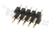 Listwa stykowa do PCB; w rastrze 2.00mm; 2x5 styków; montaż: THT; męska; prosta; dwurzędowe; PA=3.9 PC=2.8 L=8.7