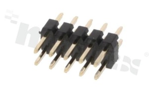 Pin Header; pitch 2.00mm; 2x5 pins; assembly: THT; male; straight; double row;