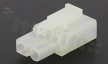 Crimp terminal housing; pitch 6.20mm; 2-contacts; female; applicable wire AWG#14-22; 300V/9A