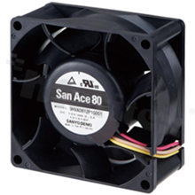 Fan; DC; 12VDC; 80x80x38mm; 3.75m3/min; 73.0dB.
