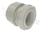 Profesjonalny przepsut kablowy GLAND-P2925B;nylonoa; PG29 18-25mm; Flat O-ring;szara; z nakrętką