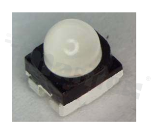 LED CREE CLM2D-ACC PLCC4; selection: CZ0B0343; amber bin: Z0-B0: 4500-9000mcd/20mA; A3-A4 587-593nm; 3.2x2.8x3.52mm /2300