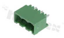 Pluggable terminal block; pitch 5.08mm; 3-ways; male; vertical pin header; closed type; UL 300V/15A; TUV:320V/20A