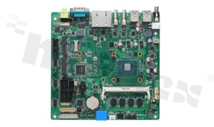 Thin Mini-ITX SBC with Intel Celeron Processor N3350; Dual HDMI; LVDS; USB 3.0; PCI Express Mini Card; mSATA and HD Audio