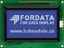 Display LGM; LCD graphic; 128x64 pixels; STN blue negative; with white LED backlight; view 6:00;