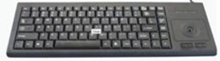Klawiatura przemysłowa; plastikowa; 87 klawiszy; trackball; USB; temperatura pracy od 0+60st.C; wymiary 400mm x 133mm