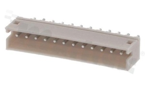 Header for PCB; pitch 1.50mm; 12-contacts; THT; male; top entry; 50V/1A