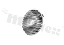 Lens for LED high power; mid power; angle: oval 41 x 18 degrees ; Number of LEDs: 1; Dimensions: round 26.5mm; Height: 13.9mm; material: PC; Fastening: snaps