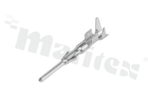 Connector power heavy duty power; male; contact 20-16AWG