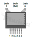 Tranzystor N-MOSFET SiC; unipolarny; 1200V; 21mOhm; 116A; 500W; -55+175 st.C; SMD; TSC (U2)