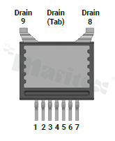 Transistor N-MOSFET SiC; unipolar; 1200V; 21mOhm; 116A; 500W; -55+175 deg.C; SMD; TSC (U2)