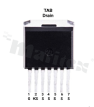Transistor N-MOSFET SiC; unipolar; 1700V; 900mOhm; 4.4A; 41W; -55+175 deg.C; SMD; TO-263-7