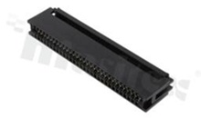 IDC connector; pitch 2.54mm; 60-contacts; male; flat cable AWG#26-#28