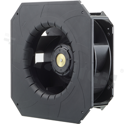 Wentylator; bryzgoszczelny; odśrodkowy; DC; 24VDC; 270x270x99mm; 17.6m3/min; 71.5dB; IP56.