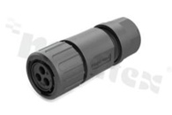 Standard Connector circular; female; EcoMate; 45A; 600V; 10-12AWG; PIN: 3; UL94V-0; IP67; IP69K