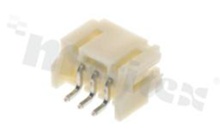 Header for PCB; pitch 2.00mm; 3-contacts; SMD; male; side entry; 100V/2A