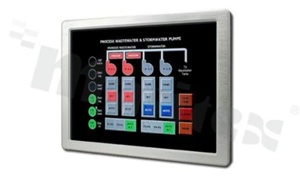 17"  Fanless Industrial Touch Panel PC; IntelCedarview D2700 2.13GHzCPU; 5-wire Resistive Touch Screen;VGA/HDMI; Audio; Dual Gigabit Ethernet; Optional WiFi Module; 1CF; 1COM; 2 USB; Uin= 12-28V