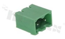 Pluggable terminal block; pitch 5.08mm; 2-ways; male; straight pin header; closed type; UL 300V/15A; TUV:320V/20A