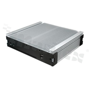 Fanless BoxComputer; IntelCore i7/ i5/ i3 4th gen; up to 8 GB RAM; HDMI; DVI; 6x USB; 4xCOM; 2x LAN; 1x mSATA; 1x SATA; 1x mPCIe; oper. temperature -10 to 60C; supply 12-19 VDC