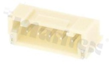 Header for PCB; pitch 2.00mm; 5-contacts; SMD; male; side entry; 100V/2A