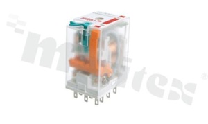 Przekaźnik R3N-2013-23-5230-WT, 10A, napięcie cewki 230VAC, potrójne styki przełączne (3P), 10A/24VDC, 10A/250VAC