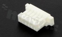 Crimp terminal housing; pitch 1.00mm; 6-contacts; female; applicable wire AWG#28-32; 50V/1A