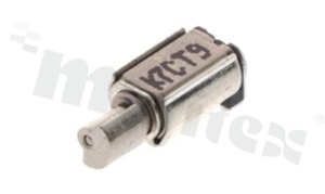 Cylindrical Vibration Motor; SMD; 4X10; 3VDC; 110mA; rotational speed min. 10000 rpm