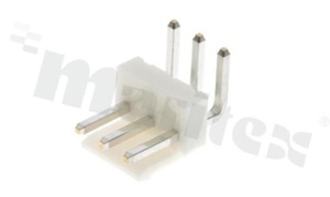 Złącze Kablowe do PCB; w rastrze 3.96mm; 3-stykowe; montaż THT; męskie; poziome; 250V/10A