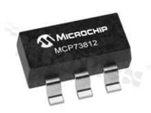 Układy zarządzania zasilaniem bateryjnym; MICROCHIP; MCP73812T-420I/OT; 3.75 V - 6 V; Surface Mount; 5; 4.2 V