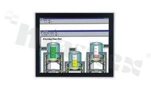 Bezwentylatorowy komputer panelowy 17"; TFT LCD; IP65 front; 350 nitów; SXGA; dotykowy:rez; IntelCore i7/ i5/ i3/Celeron/ Pentium 6/7th Gen; RAM do 32GB; 2xCOM; 4xUSB; 2xLAN; SATA; HDMI; VGA; DP; Audio; temp. pracy 0+40C; zasilanie 12/19/24V DC