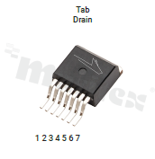 Transistor N-MOSFET SiC; unipolar; 1200V; 40mOhm; 63A; 294W; -55+175 deg.C; SMD; TO-263-7XL