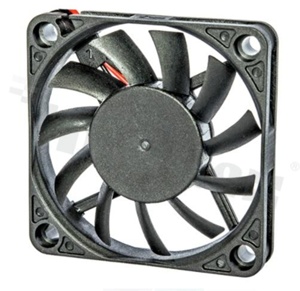 Wentylator; DC; 5.0VDC; 60x60x10mm; 0.40m3/min; 28.0dB.