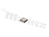 Gniazdo USB C; 24-stykowe; do montażu SMD; styki złocone
