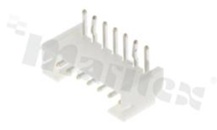 Złącze Kablowe do PCB; w rastrze 2.00mm; 7-stykowe; montaż THT; męskie; poziome; 100V/2A