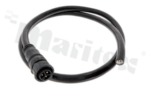 Wtyk CC; X-LOK; 3 stykowy; męskie styki; Imax = 20A; 300V AC/DC; z kablem (1m); IP68