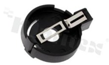 Battery holder; contact: brass