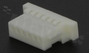Korpus złącza kablowego; w rastrze 1.00mm; 6-stykowego; żeńskie; na przewód AWG#28-32; 50V/1A